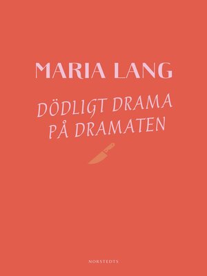 cover image of Dödligt drama på Dramaten